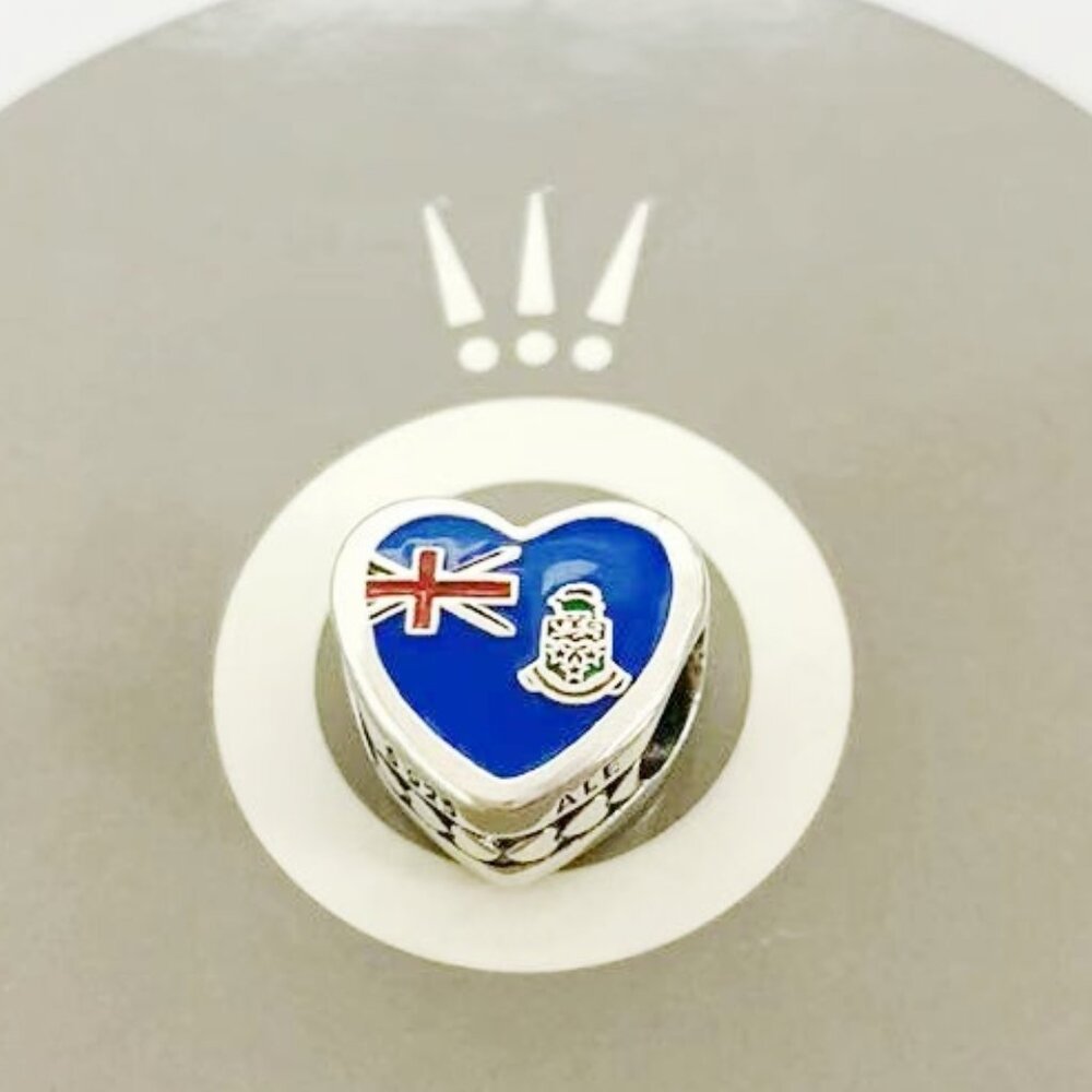 Pandora Cayman Islands I Love Cayman Islands Heart Exclusive Charm